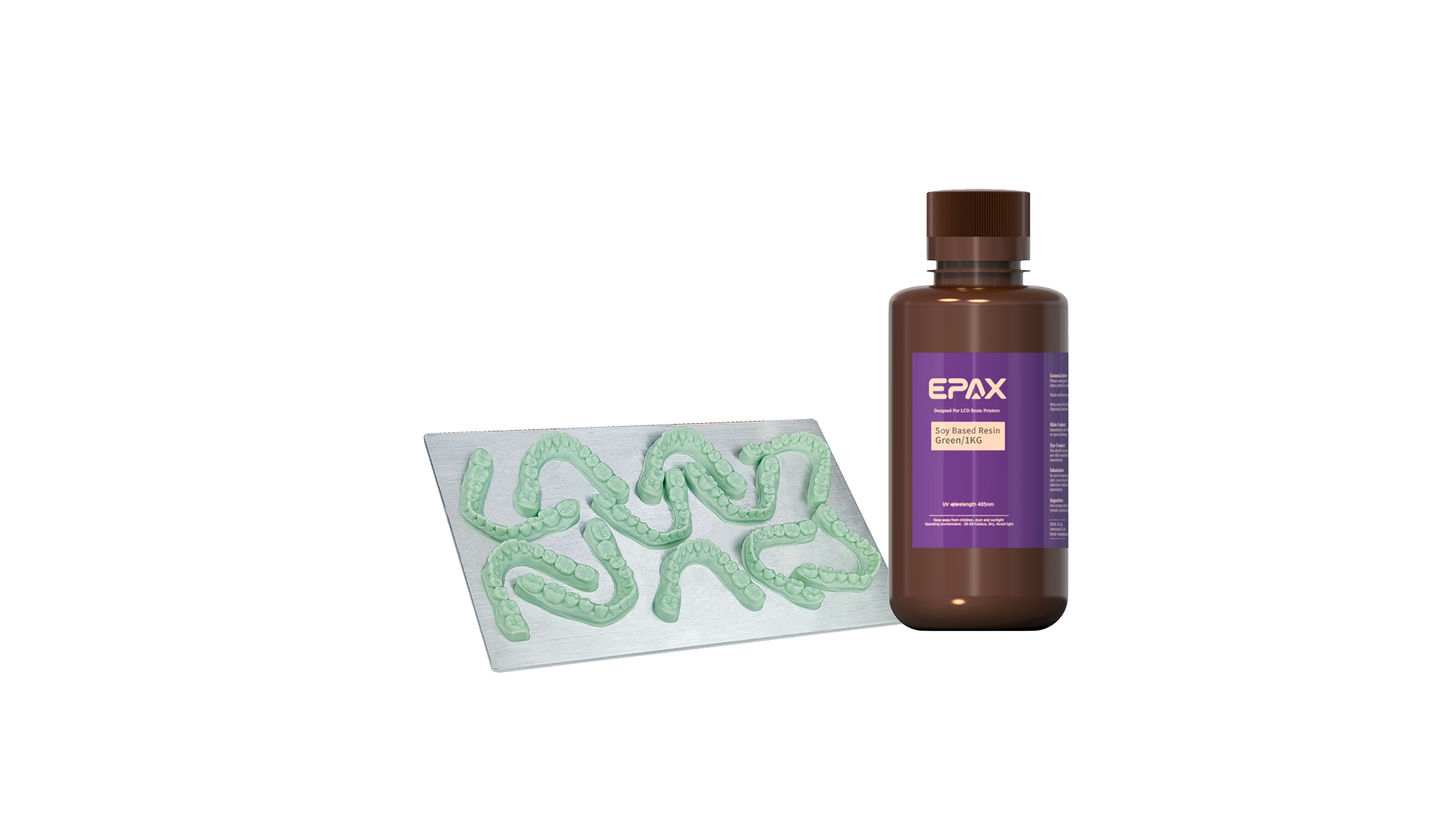 EPAX Soy-Based Resin for Dental, UV 405nm 1kg