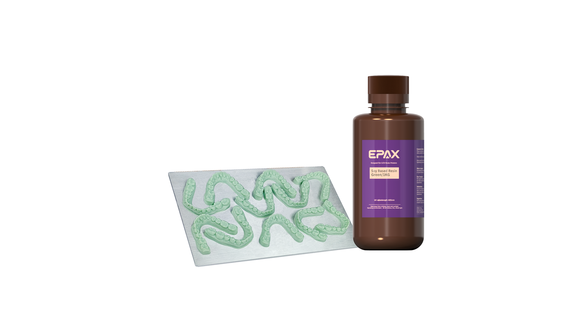 EPAX Soy-Based Resin, UV 405nm 1kg