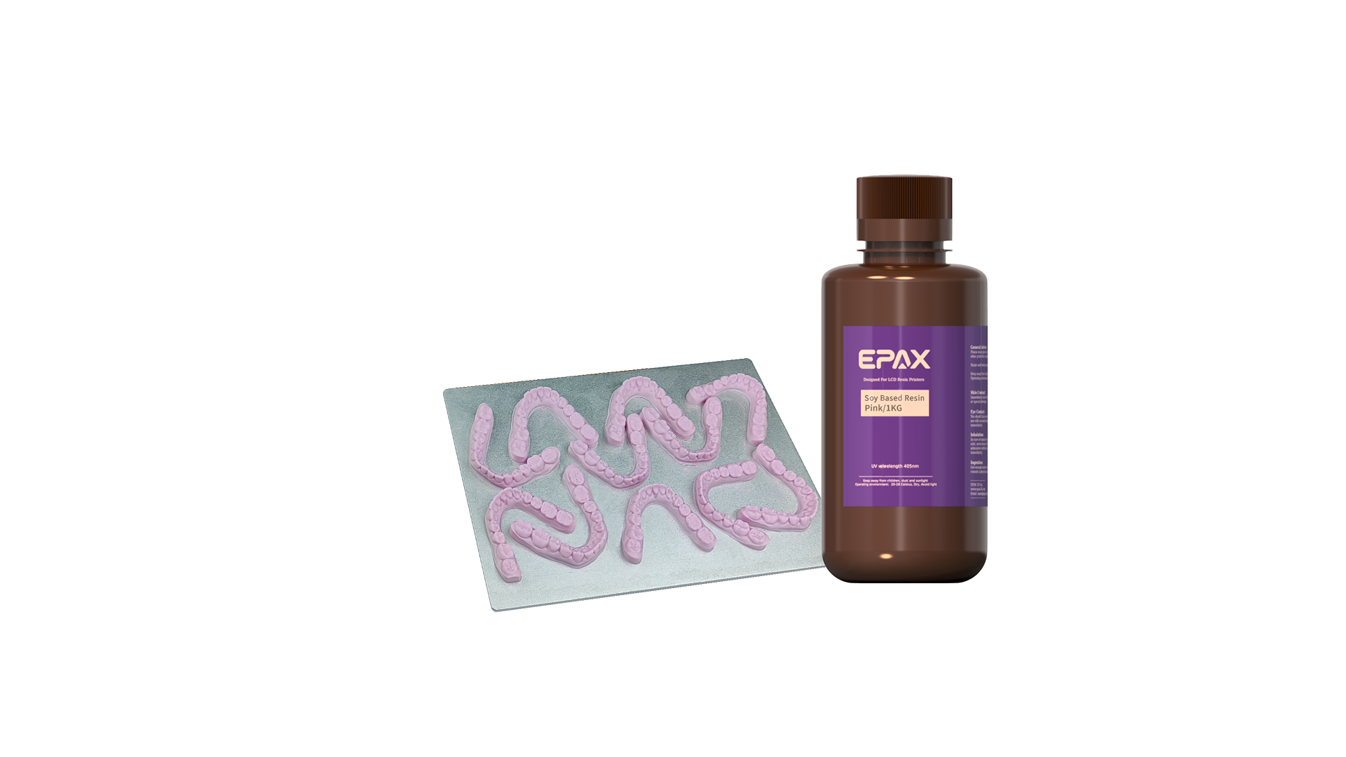 EPAX Soy-Based Resin for Dental, UV 405nm 1kg