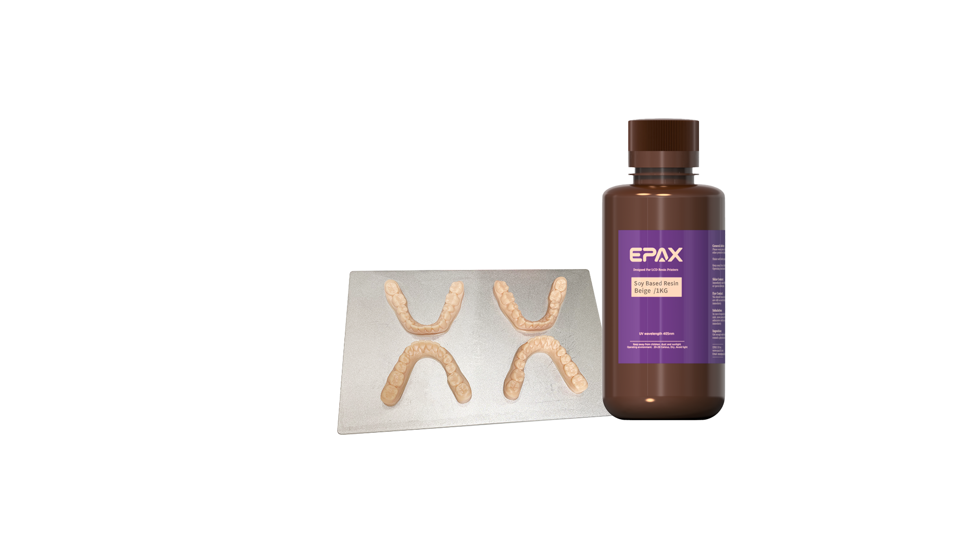EPAX Soy-Based Resin for Dental, UV 405nm 1kg