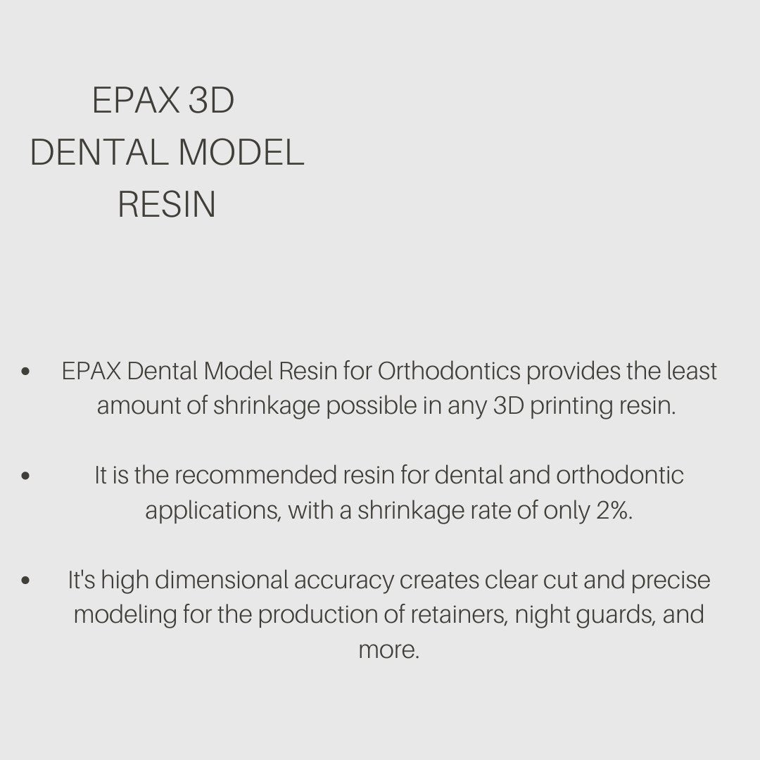 EPAX Dental Model Resin